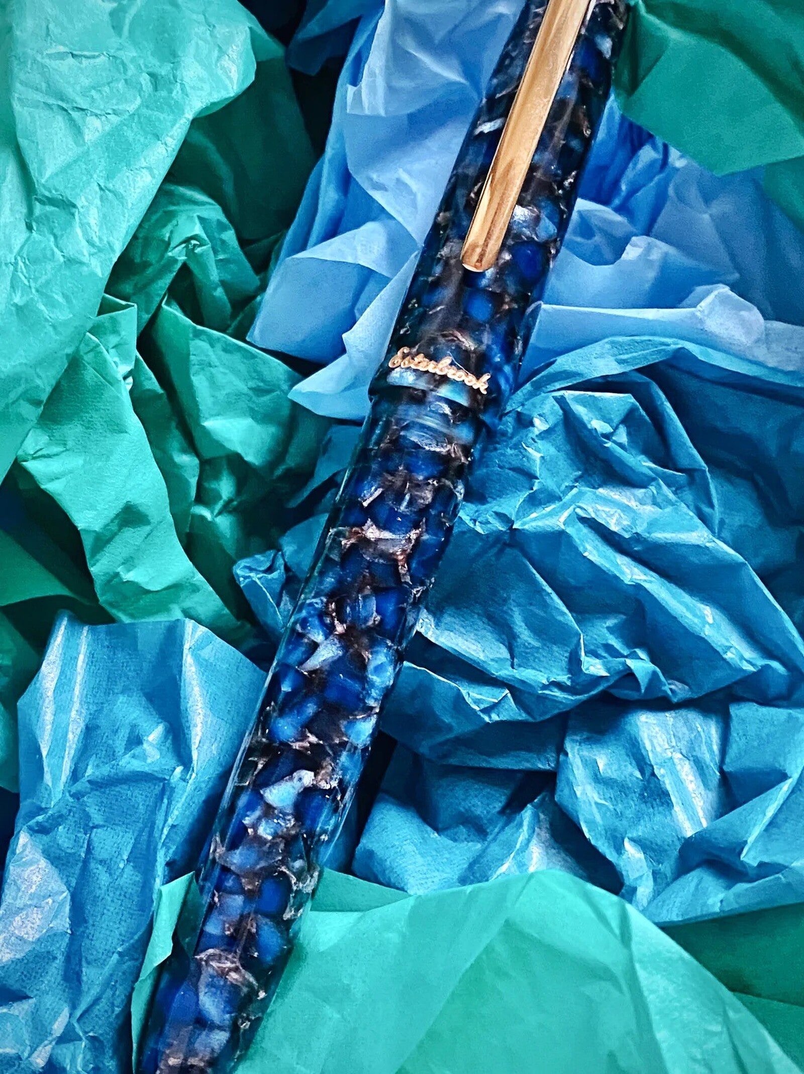 Pióro wieczne Esterbrook Estie | Nouveau Bleu Gold Trim