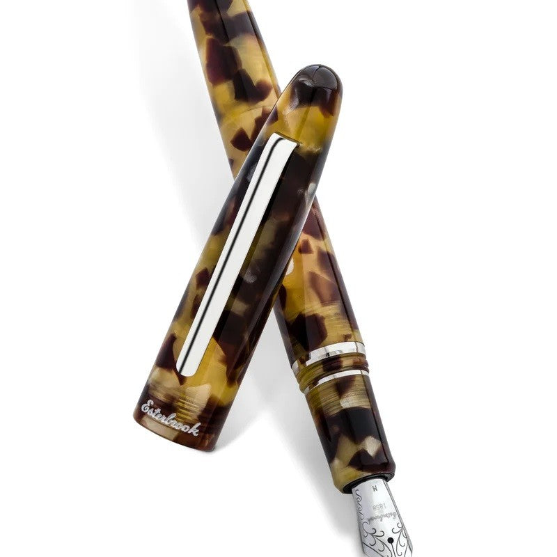 Pióro wieczne Esterbrook Estie | Tortoise Palladium Trim
