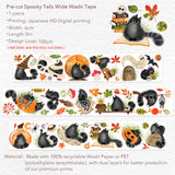 Taśma Washi Pre-Cut | Upiorne ogonki