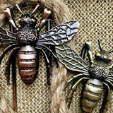 Klips Esterbrook Pszczoła Mosiężna