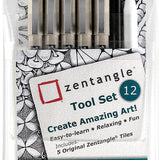 Zestaw do tworzenia Zentangle Sakura Tool Set 12