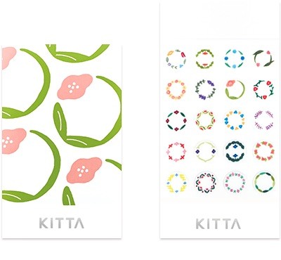 Naklejki indeksujące Hitotoki Kitta Seal | Wianki