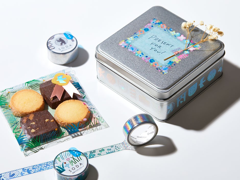 Taśma dekoracyjna Hitotoki Soda Dzierganie