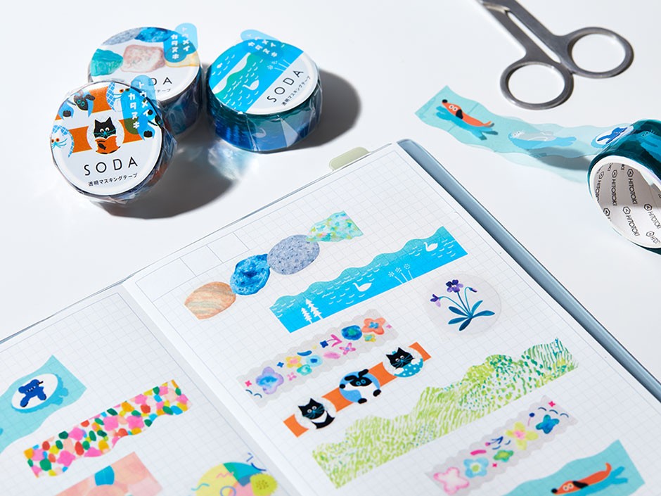 Taśma dekoracyjna Hitotoki Soda Dzierganie