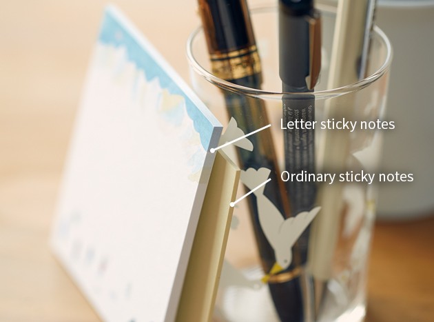 Karteczki samoprzylepne King Jim Hitotoki Binsen Fusen Kwiaty