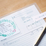 Karteczki samoprzylepne King Jim Hitotoki Binsen Fusen Kwiaty