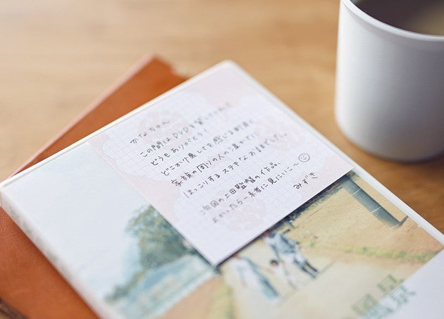 Karteczki samoprzylepne King Jim Hitotoki Binsen Fusen Kwiaty