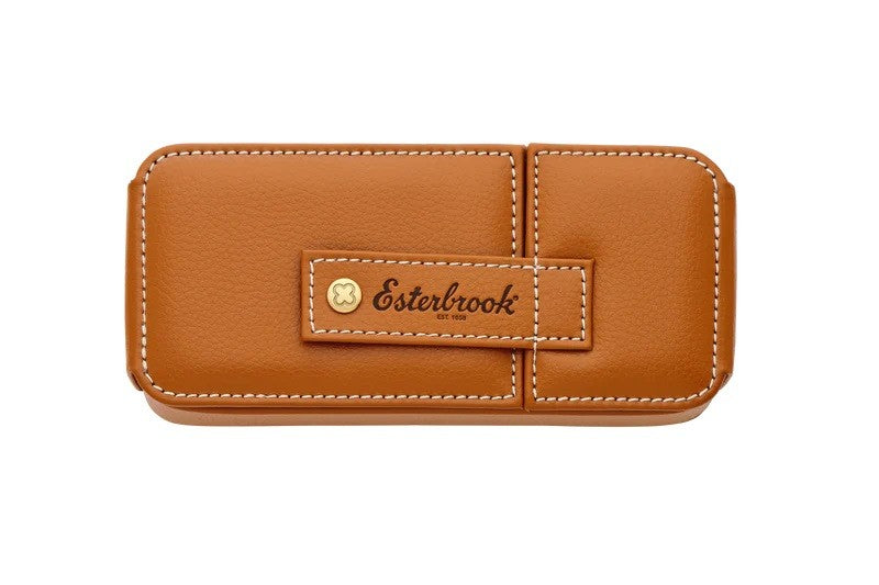 Piórnik na trzy pióra Esterbrook Nook British Tan