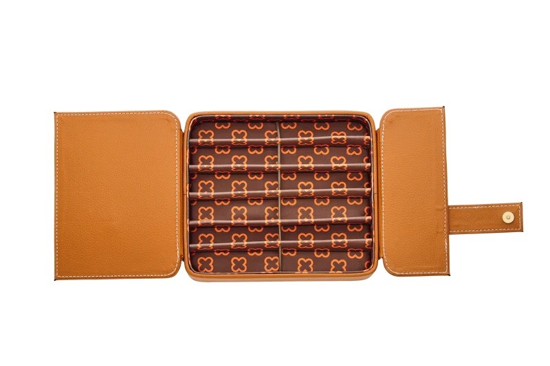 Piórnik na sześć piór Esterbrook Nook British Tan