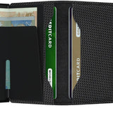 Portfel SECRID Miniwallet Carbon | Czarny