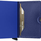 Portfel SECRID Miniwallet Crisple Kobaltowy