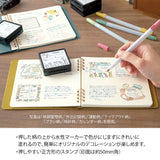 Pieczątka Midori | Zapis wyjścia