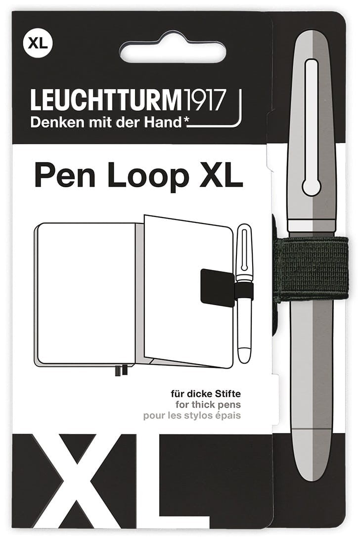Uchwyt na długopis Leuchtturm1917 Pen Loop XL | Czarny