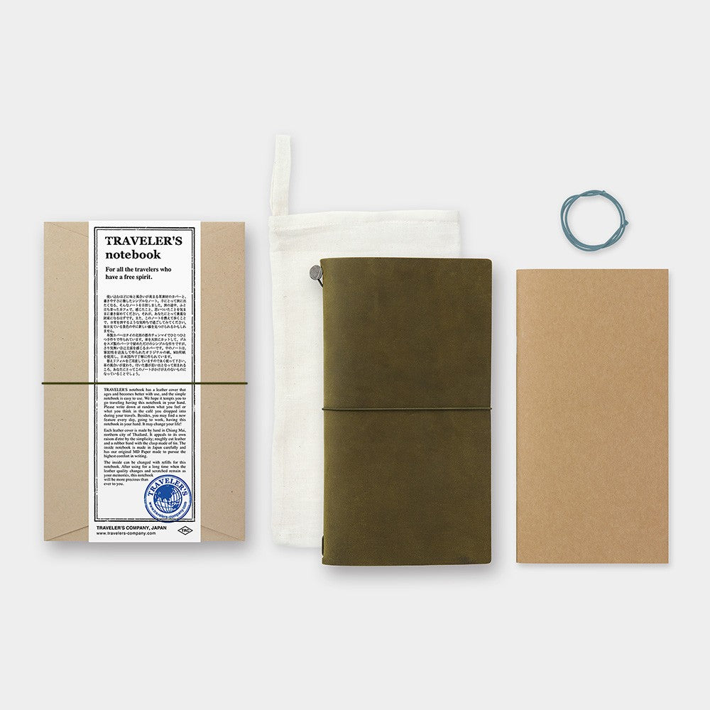 Notatnik Traveler's Notebook Regular Size | Olive
