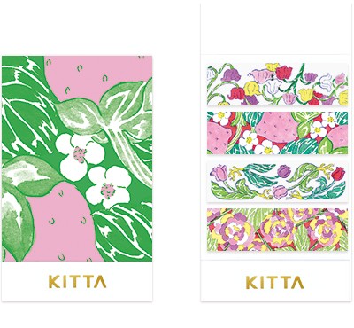 Naklejki indeksujące Hitotoki Kitta | Rośliny