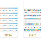 Naklejki indeksujące Hitotoki Kitta Slim | Kolorowe paski