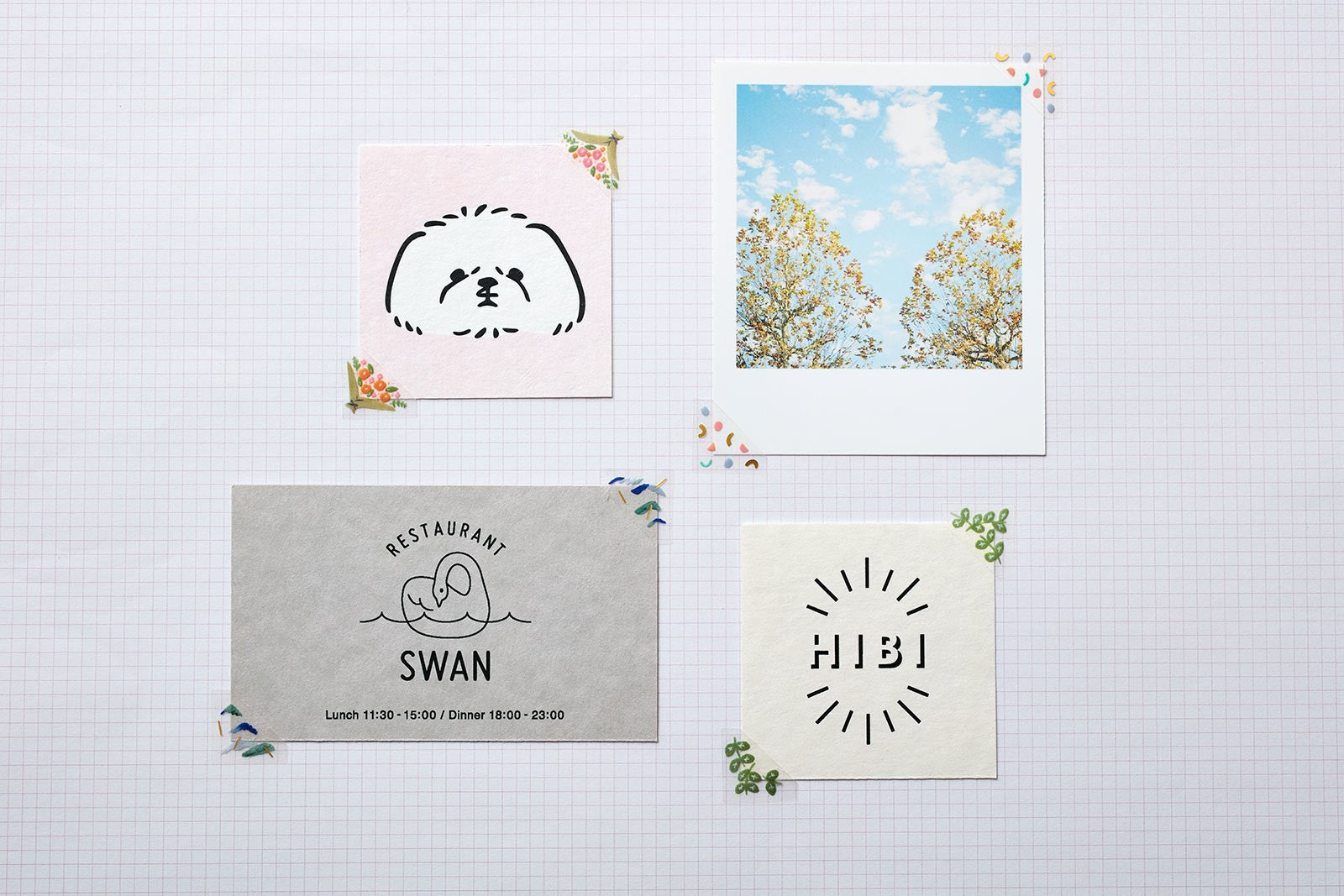 Naklejki Hitotoki Kitta Seal Frame | Koraliki