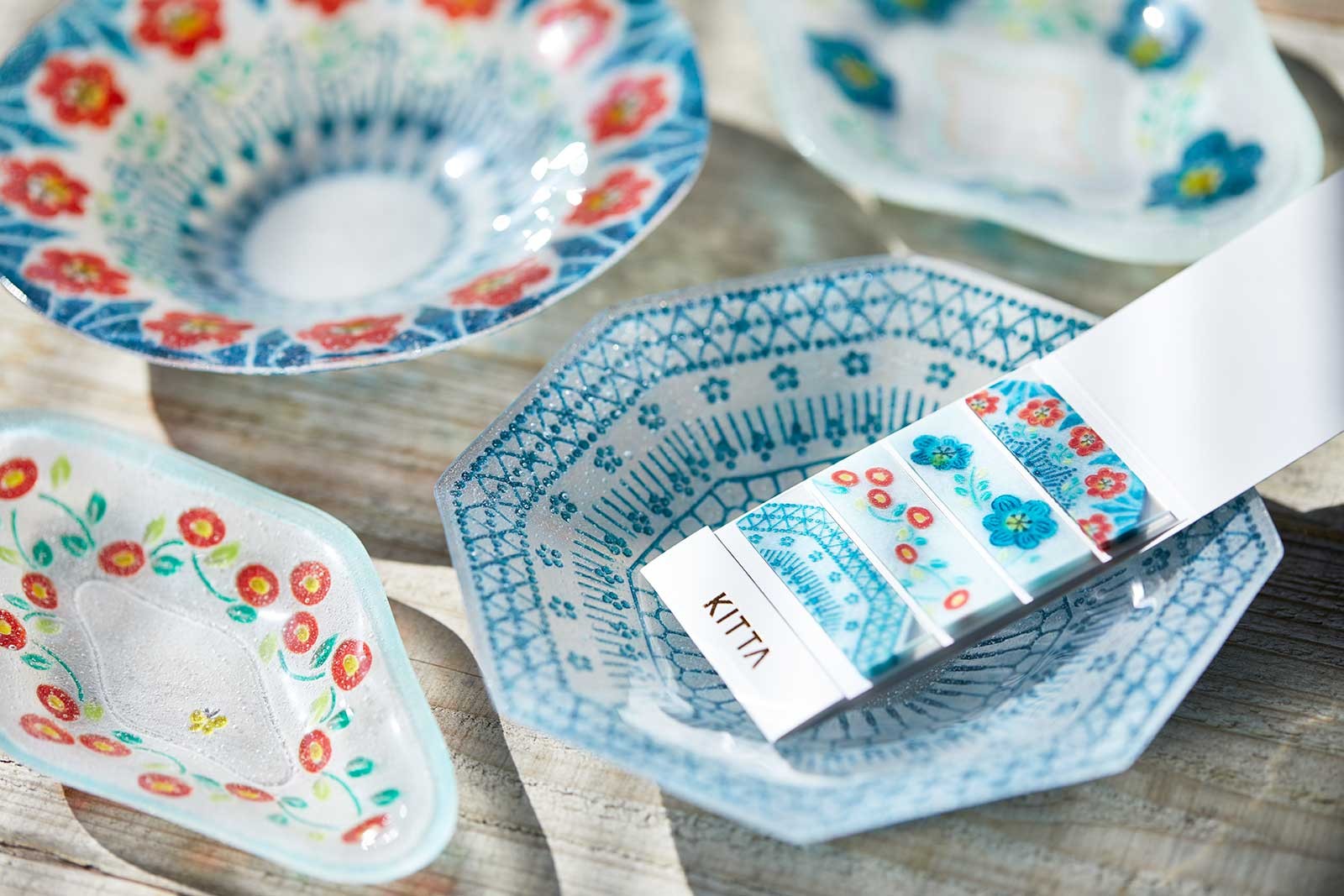 Naklejki Hitotoki Kitta Clear | Szkło