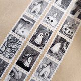 Taśma washi | Znaczki: Upiorny dzień