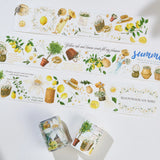 Washi Tape Pre-Cut | Lemon Breeze