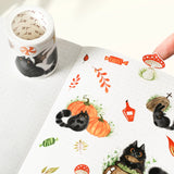 Taśma Washi Pre-Cut | Upiorne łapki