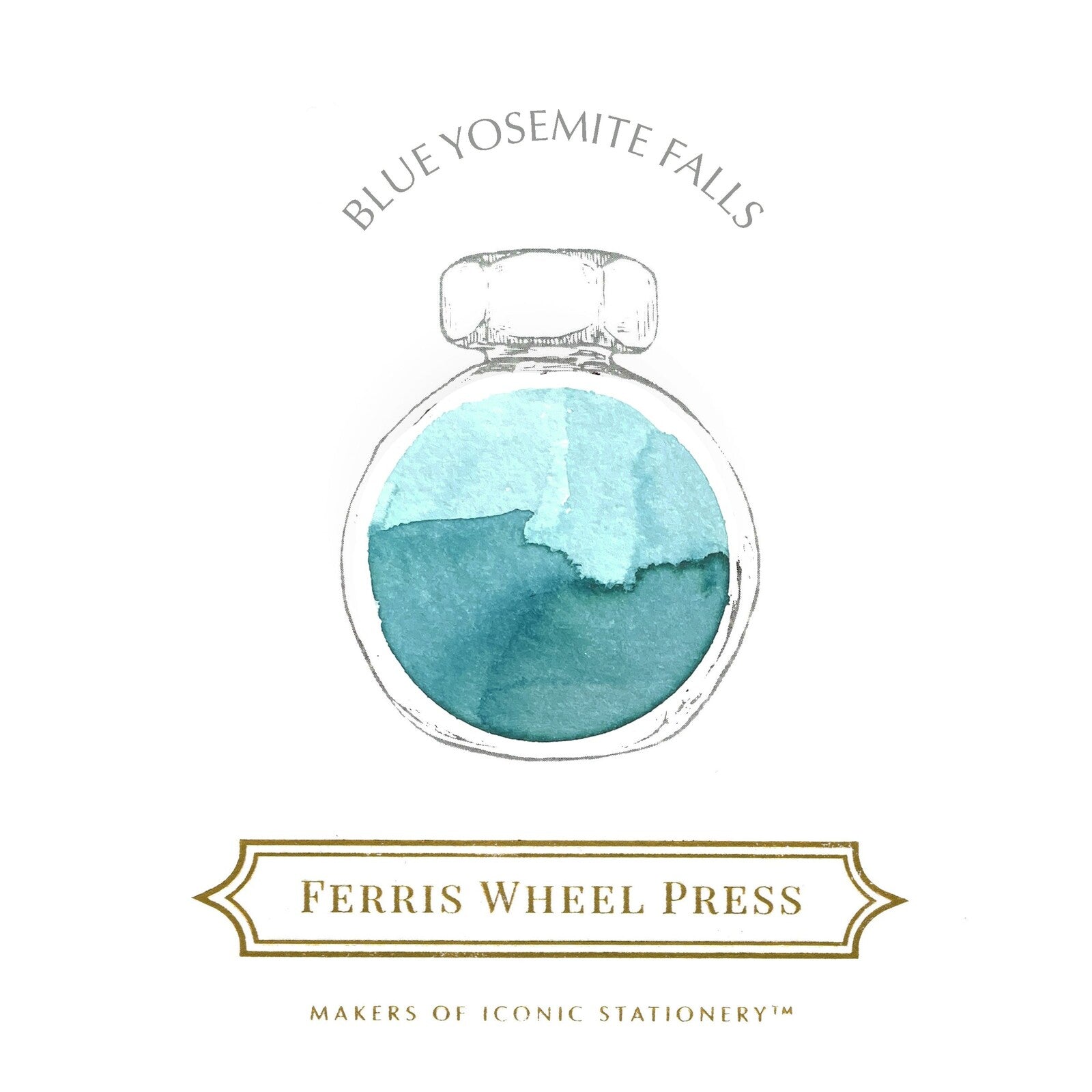 Atrament Ferris Wheel Press | Blue Yosemite Falls 38 ml