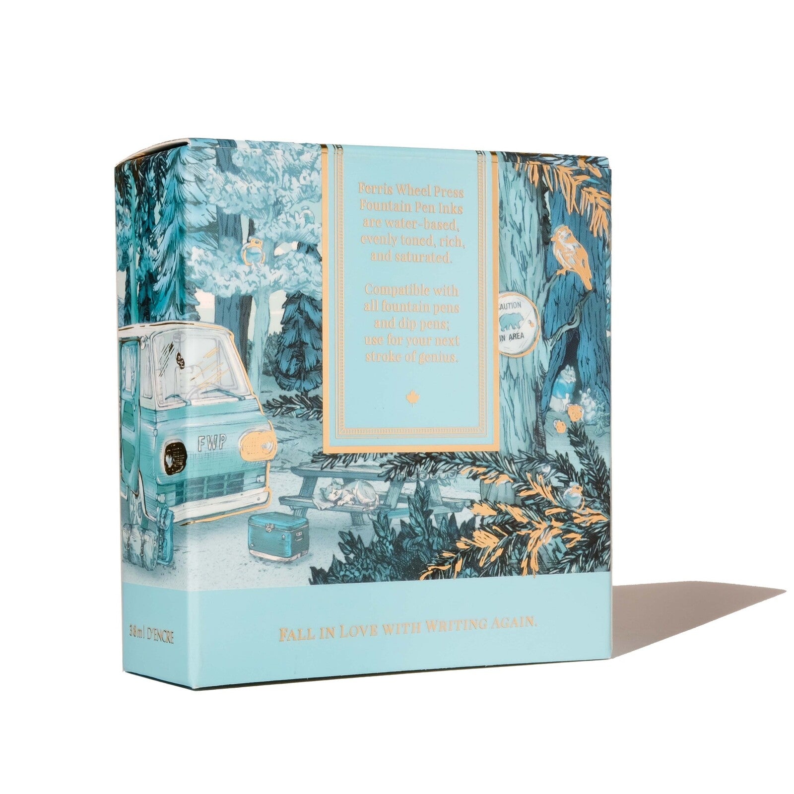 Atrament Ferris Wheel Press | Blue Yosemite Falls 38 ml