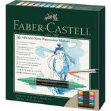 Pisaki Akwarelowe Faber-Castell Dwustronne | 10 sztuk