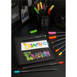 Pisaki Pędzelkowe Faber-Castell Black Edition| 20 sztuk