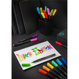 Pisaki Pędzelkowe Faber-Castell Black Edition| 20 sztuk