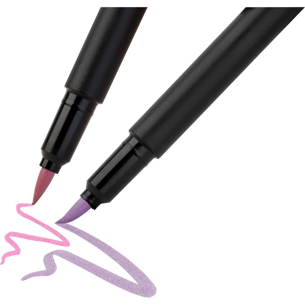 Pisaki Pędzelkowe Faber-Castell Black Edition Pastel | 6 sztuk