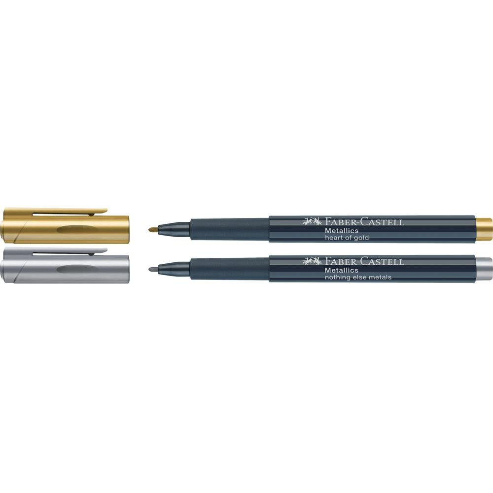 Pisaki Faber-Castell Metallics | 2 sztuki