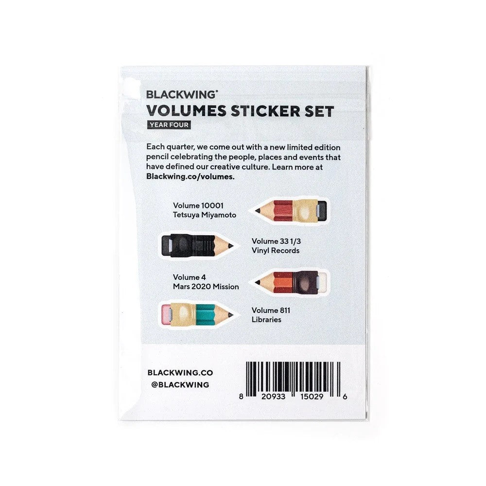 Naklejki BLACKWING Volumes Sticker Set | Year 4