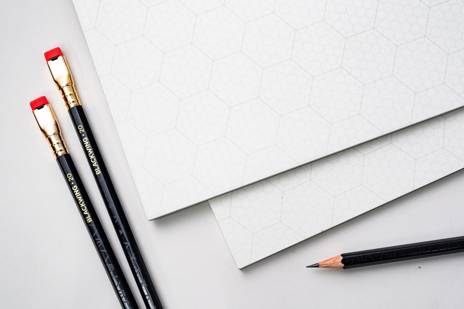 Pady BLACKWING Hex Grid Legal Pad VOL. 20