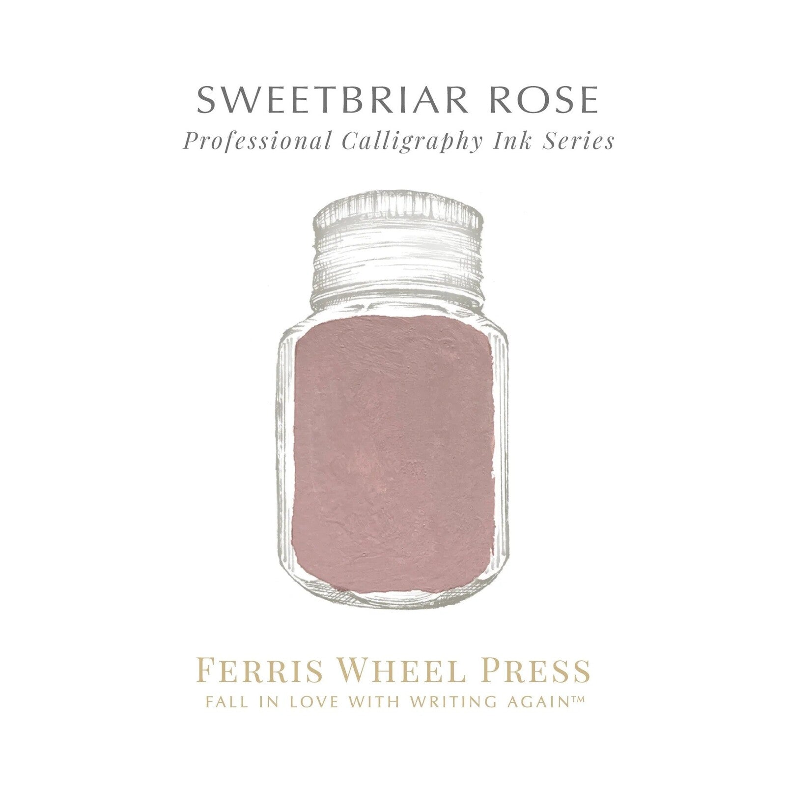 Tusz do kaligrafii Ferris Wheel Press | Fanciful Events: Sweetbriar Rose 28ml