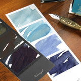 Karty do tworzenia wzorników Wearingeul Four Photos Color Swatch Białe