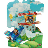 Kartka Okolicznościowa Santoro Swing Cards | Samoloty