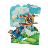 Carte de vœux Santoro Swing Cards | Avions