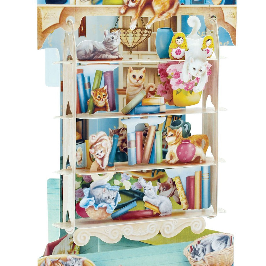 Kartka Okolicznościowa Santoro Swing Cards | Koty na Półce