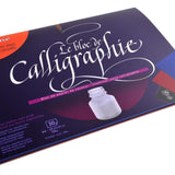 Blok do kaligrafii z kolorowymi kartkami Brause A4