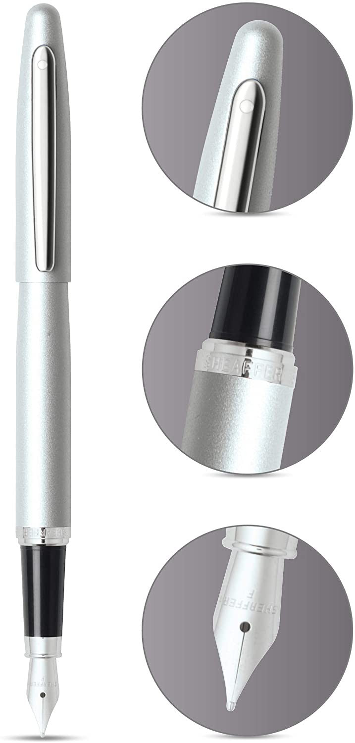 Pióro wieczne Sheaffer VFM | Srebrne