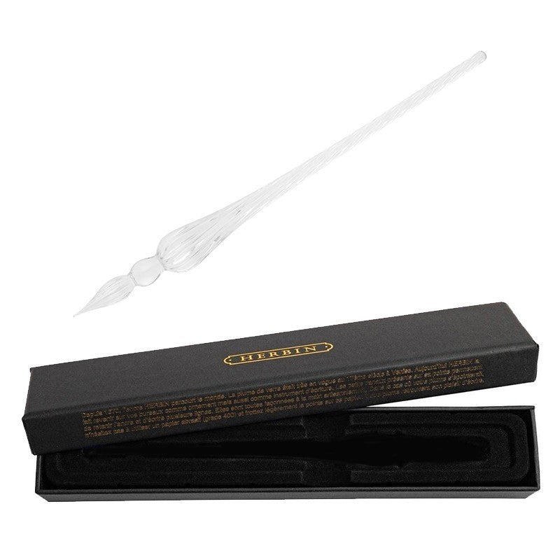 Szklane pióro do kaligrafii J. Herbin | Transparentne