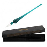 Szklane pióro do kaligrafii J. Herbin | Szmaragdowe