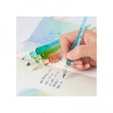 Szklane pióro do kaligrafii J. Herbin | Szmaragdowe