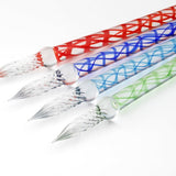 Proste szklane pióro do kaligrafii J. Herbin Czerwone