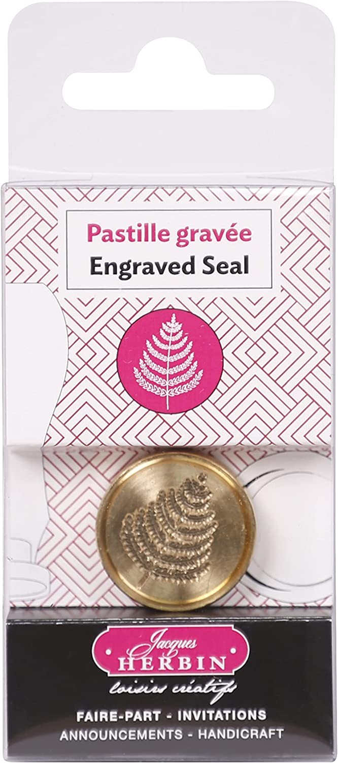 Pieczęć do laku J. Herbin | Liść paproci