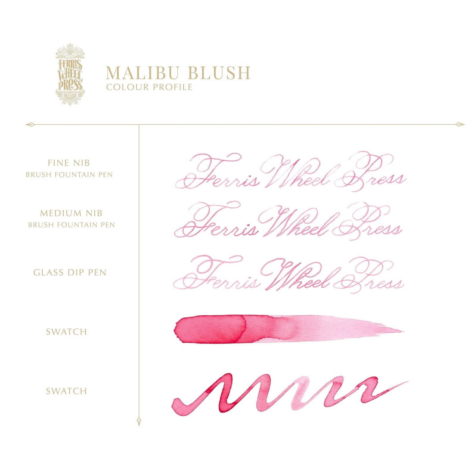 Atrament Ferris Wheel Press | Malibu Blush 38 ml