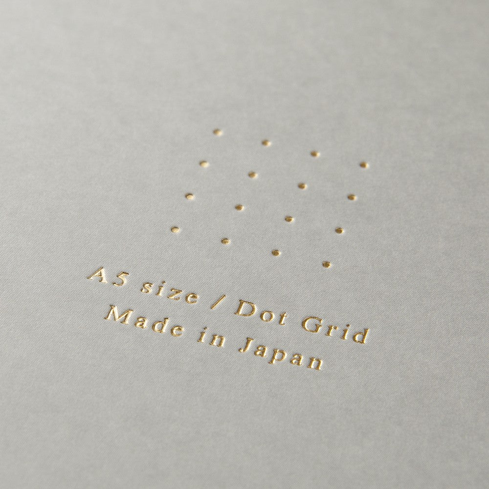 Notatnik na Spirali Midori Color A5 | Kropki