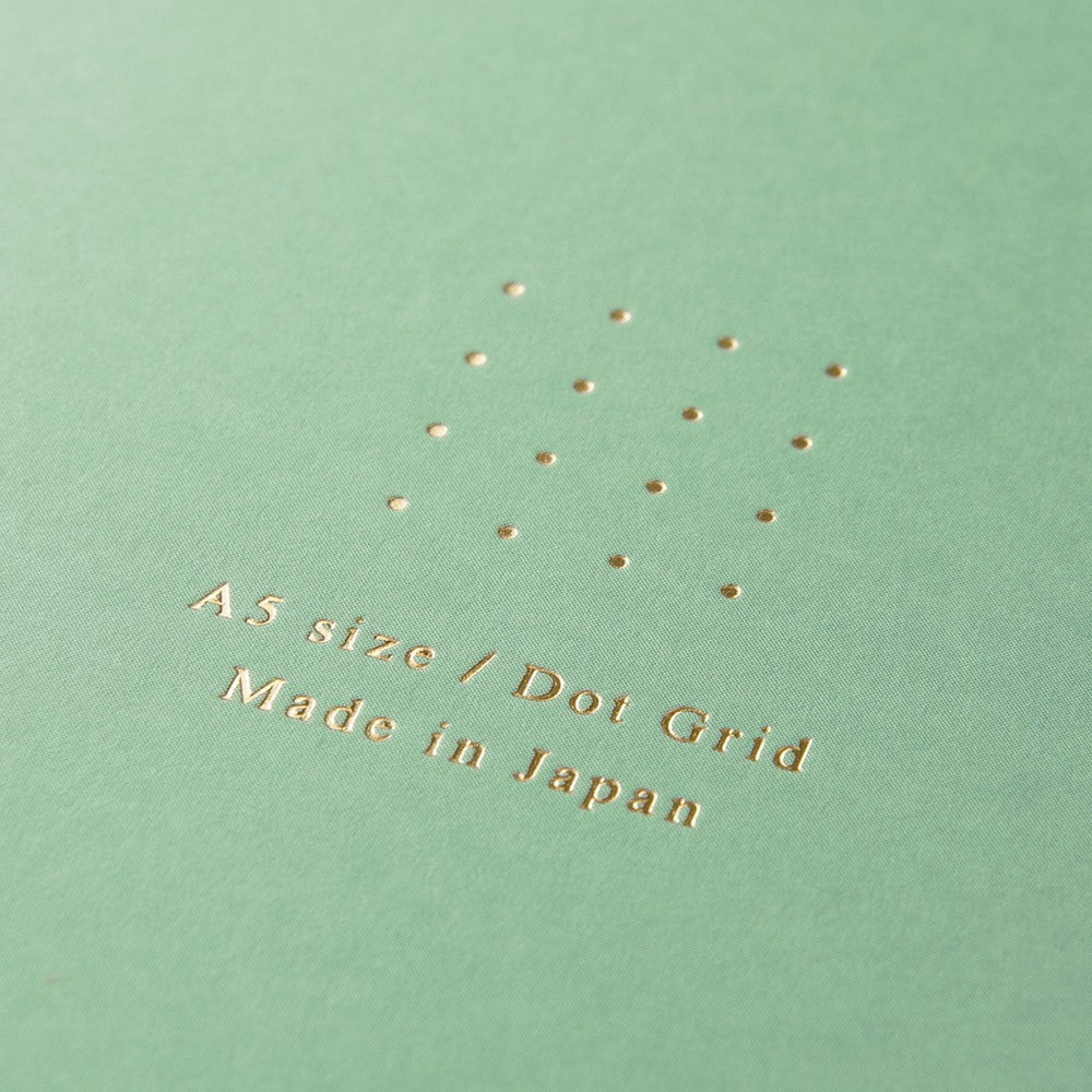 Notatnik na Spirali Midori Color A5 | Kropki