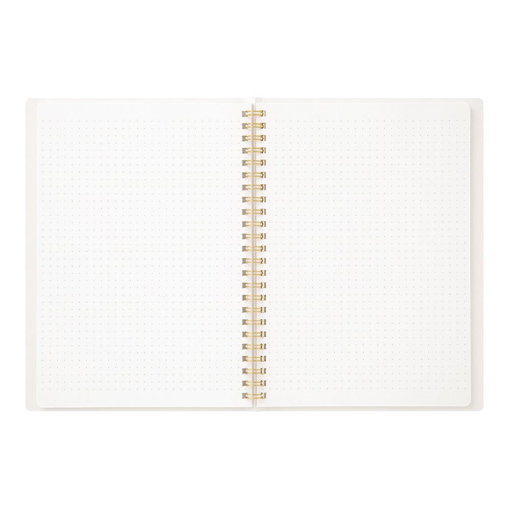 Notatnik na Spirali Midori Color A5 | Kropki